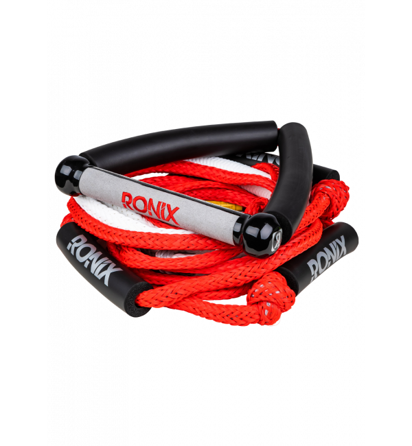2023 RONIX Bungee Surf Rope w/10 in. Handle Hide Grip - 25ft. 5-Sect. Rope