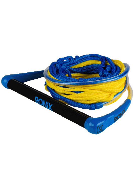 2025 RONIX Combo 2.0 - Hide Grip 1.15 in. Dia. w/65ft. 4 - Sect. PE Wakeboard Rope-SQ133N289001-Ronix-Elevate