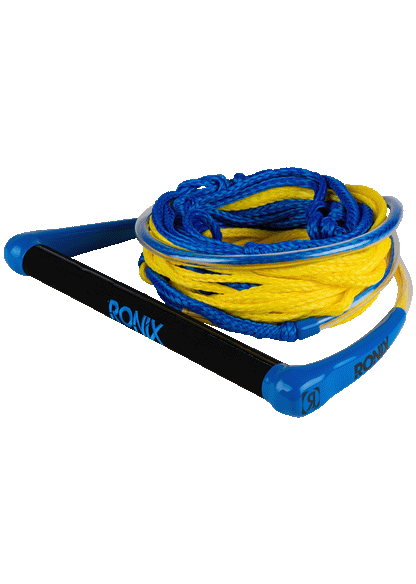 2023 RONIX Combo 2.0 - Hide Grip 1.15 in. Dia. w/65ft. 4 - Sect. PE Wakeboard Rope