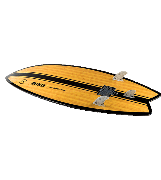 2025 RONIX Koal Classic - Fish Wakesurf - Glossy Black / Bamboo-Ronix-Elevate