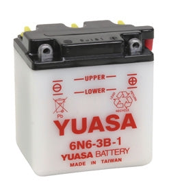 Yuasa Battery Conventional 6N6-3B-1-010135-Yuasa-Elevate