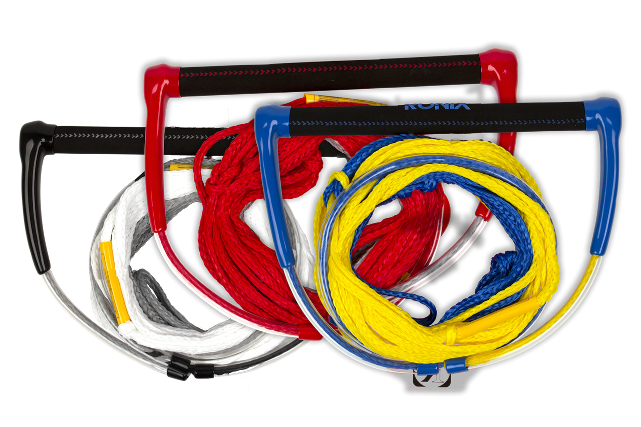 2024 RONIX Combo 2.0 - Hide Grip 1.15 in. Dia. w/65ft. 4 - Sect. PE Wakeboard Rope