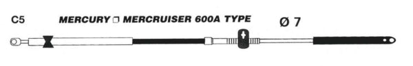 UFLEX Mercury Gen I Control Cable - C5-718375-Uflex-Elevate