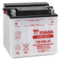 Yuasa Battery YuMicron YB16B-A1-010156-Yuasa-Elevate