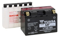 Yuasa Battery Maintenance Free AGM YT9B-BS-010228-Yuasa-Elevate