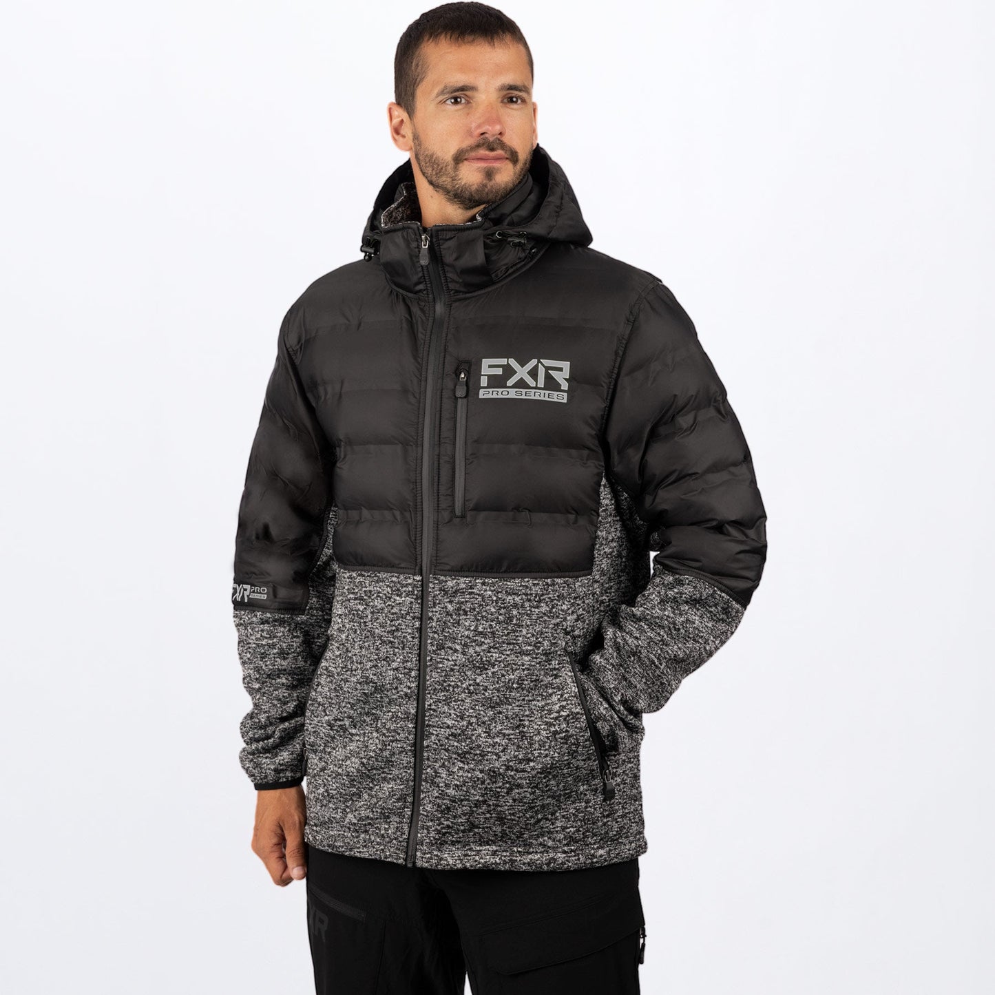 FXR Men's Excursion Lt Hybrid Quilted Hoodie