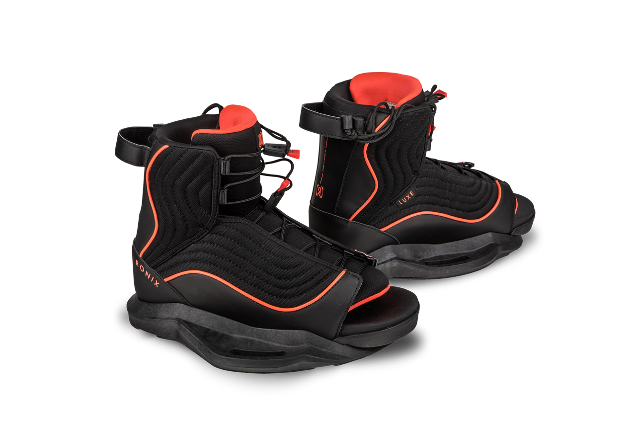 2023 RONIX Women's wakeboard boots Luxe - Stage 1 - Black / Coral