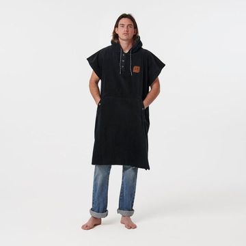 Slowtide The Digs Changing Poncho Black - Xxl