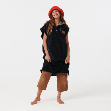 Slowtide The Digs Changing Poncho Black - S/M