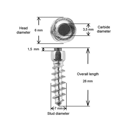 tire-studs-25mm-box-100