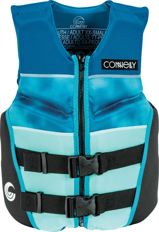 2022 Connelly Girls Jun Classic Neo Gilet 75-125 Lbs