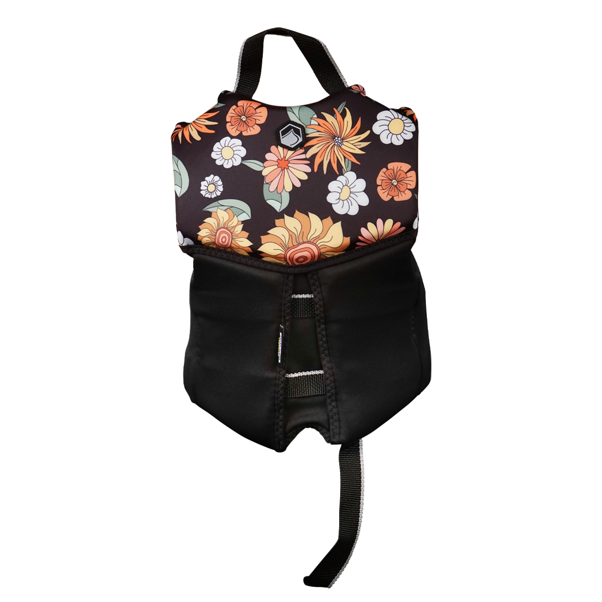 Liquid Force Dream Child Girl'S Vest Cga Black Flowers 33-55 Lbs