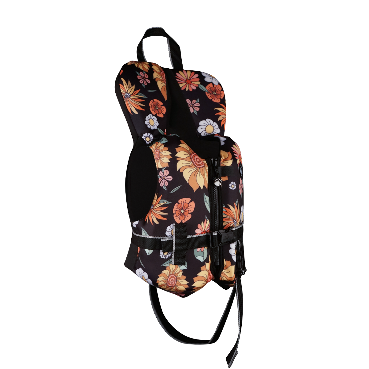 Liquid Force Dream Infant Girl'S Vest Cga Black Flowers 0-30 Lbs