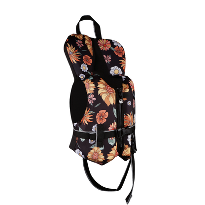 Liquid Force Dream Infant Girl'S Vest Cga Black Flowers 0-30 Lbs