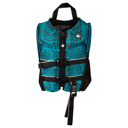 Liquid Force Fury Child Boy'S Vest Cga Blue Black 33-55 Lbs