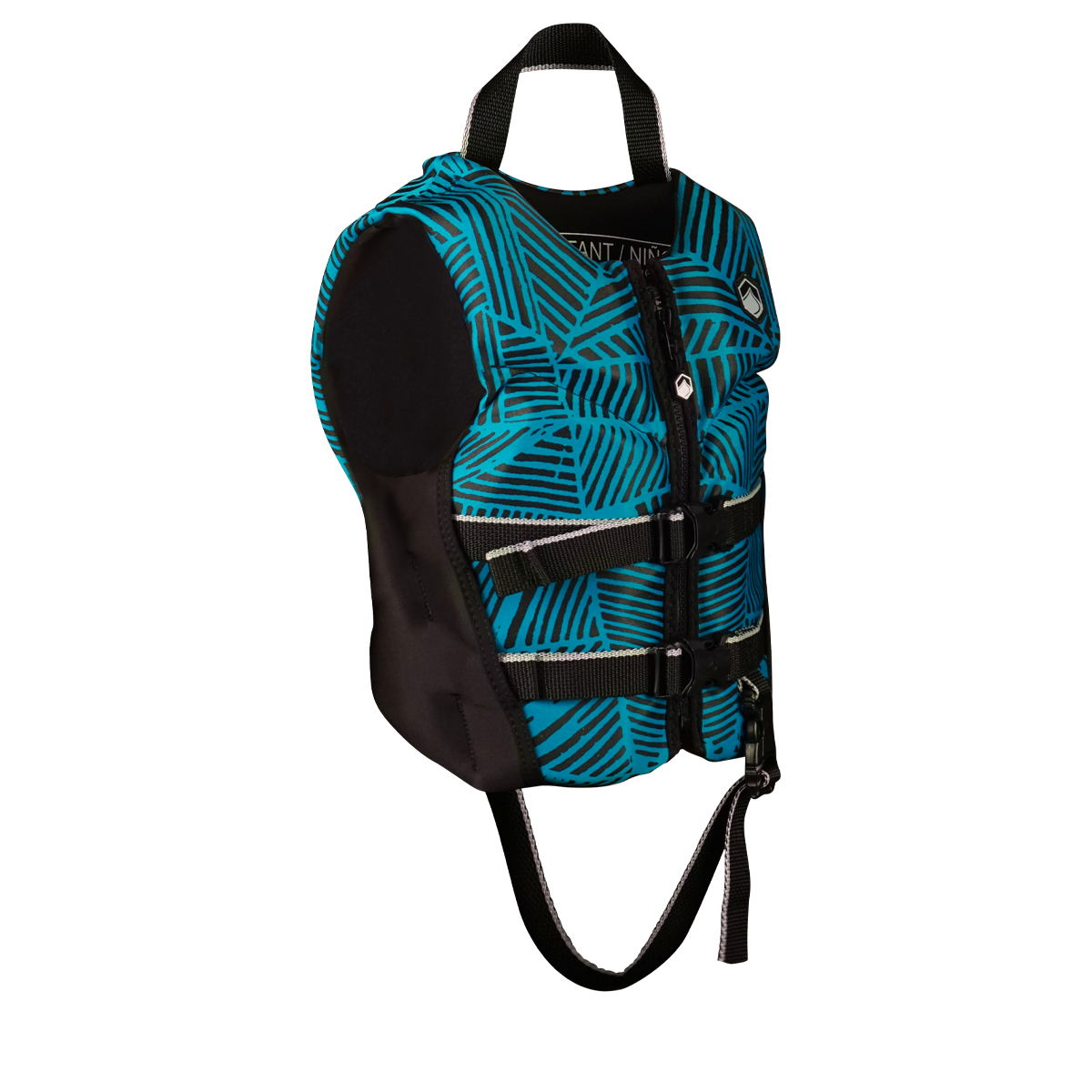 Liquid Force Fury Child Boy'S Vest Cga Blue Black 33-55 Lbs