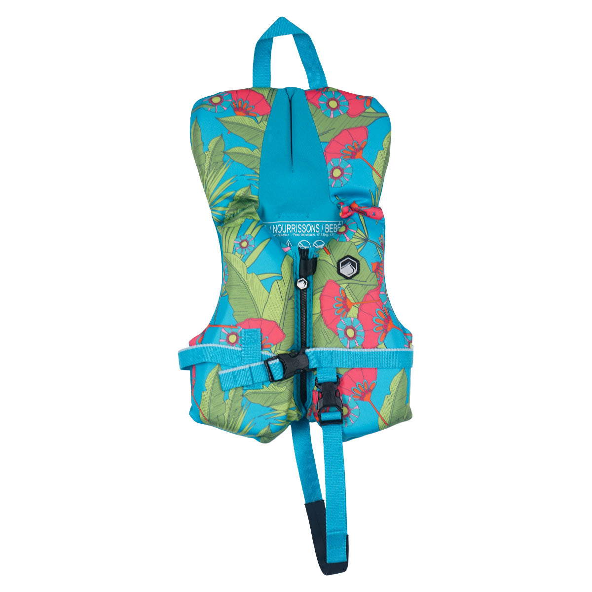 Liquid Force Dream Infant Girl'S Vest Cga Black Flowers 0-30 Lbs