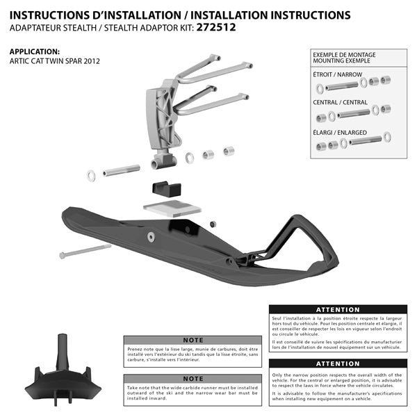 ski-stealth-kit-bk-a/c-kimpex