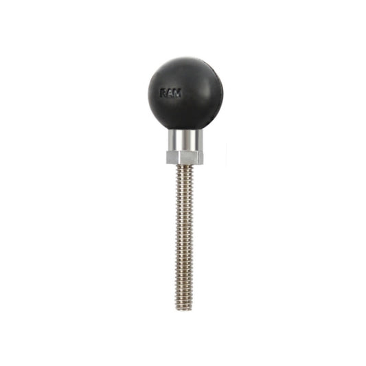 stud-threated-1/4-20-x-2.25"-w/1"ball