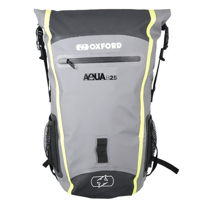 backpack-aqua-b-25-bk/gy/fluo-oxford