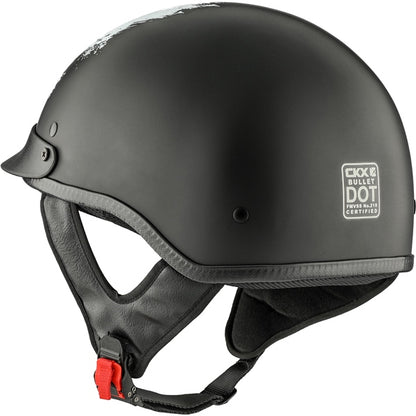 helm-bullet-lull-bk/wh-gloss-2xl