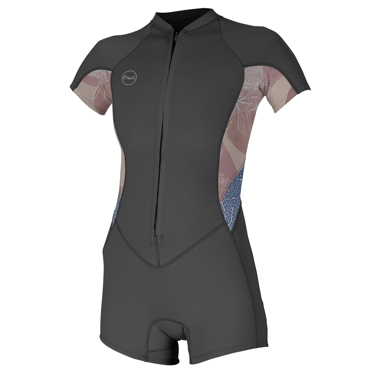 O'Neill Women'S Bahia 2/1Mm Full Zip S/S Spring