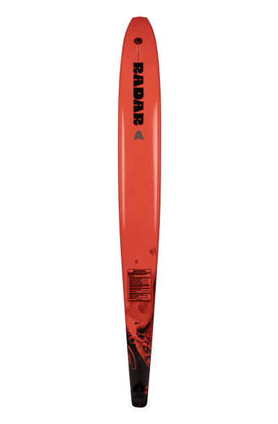 2025 Radar Graphite Senate Candy Red/Carbon Slalom