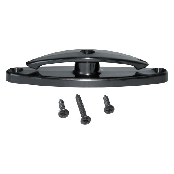 blk-fender-cleat-(6/pk)-c/w-3-ss-screws