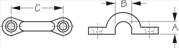 pad-eye-nylon-3/8"-white