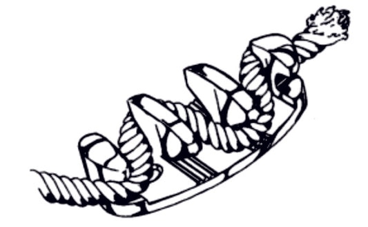 gripper-blk-nylon-3-1/2"-(pr)