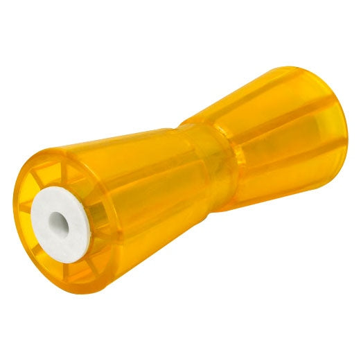 10"-keel-roller,-5/8"-shaft,pvc,-yellow