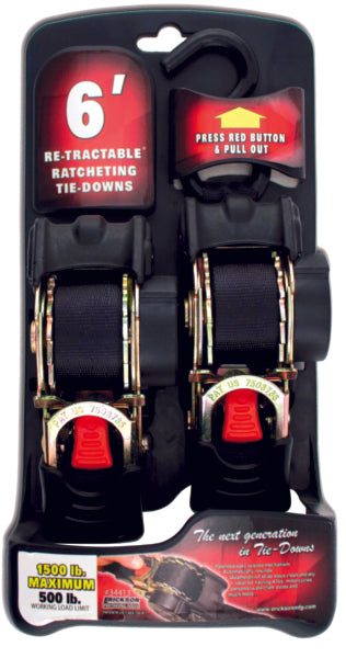 1"x6--1500lb-2pk--ratchet-t-downs-black