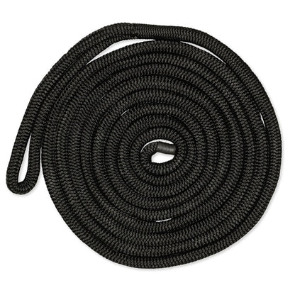 dockline-dbl-braided-3/8"x15--bk