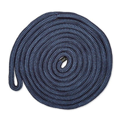 dockline-dbl-braided--3/8"x20--navy