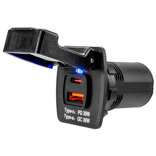 socket-usb-w/cover-+-usb-c-round