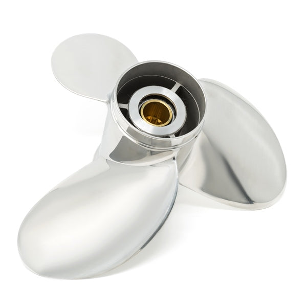 Solas Stainless Steel Saturn Propeller Fits Tohatsu, Fits Nissan, Fits Honda, Fits Mercury - Stainless steel