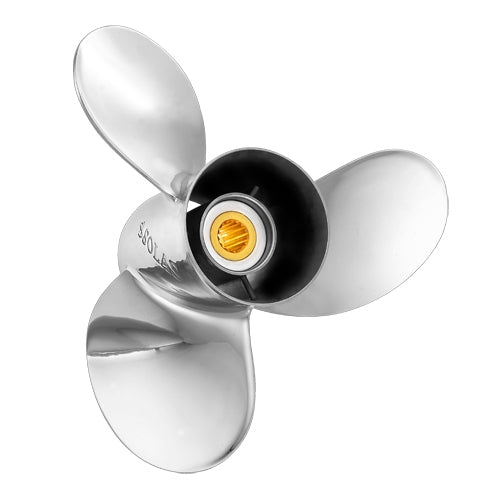 Solas Titan Propeller Fits Yamaha, Fits Tohatsu, Fits Nissan - Stainless steel