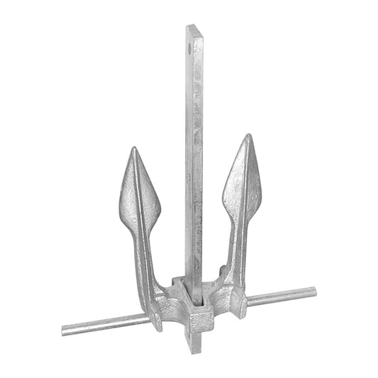 Kimpex Galvanized #8 Cast Iron Fluke Claw Anchor 12 lbs