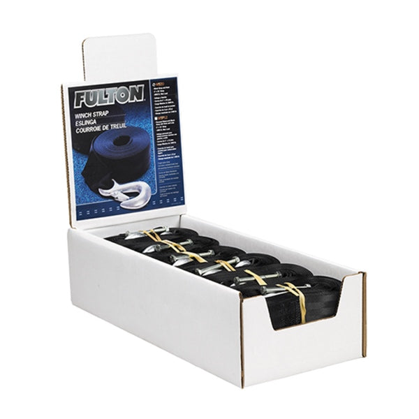 Fulton Wesbar Winch Strap with Hook