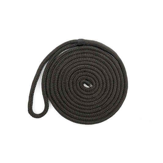 Kimpex Double Braided Dock Line 15' - 3/8" - Nylon - Double Braided