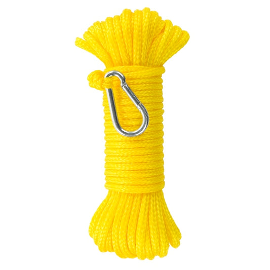 Kimpex Solid Braid Anchor Line 100' - 3/8" - Polypropylene - Braided