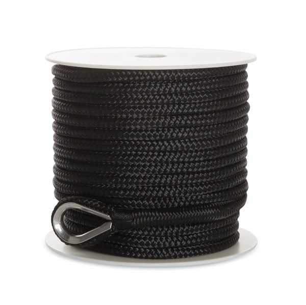 Kimpex Double Braid Anchor Line 150' - 3/8" - Nylon - Double Braided