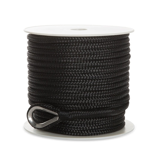 Kimpex Double Braid Anchor Line 150' - 3/8" - Nylon - Double Braided