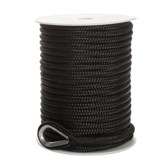 Kimpex Double Braid Anchor Line 150' - 1/2" - Nylon - Double Braided