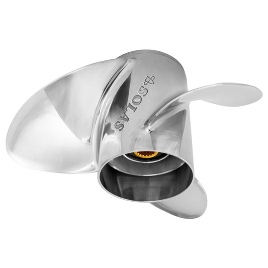 Solas YF Series Propeller Fits Yamaha - Stainless steel