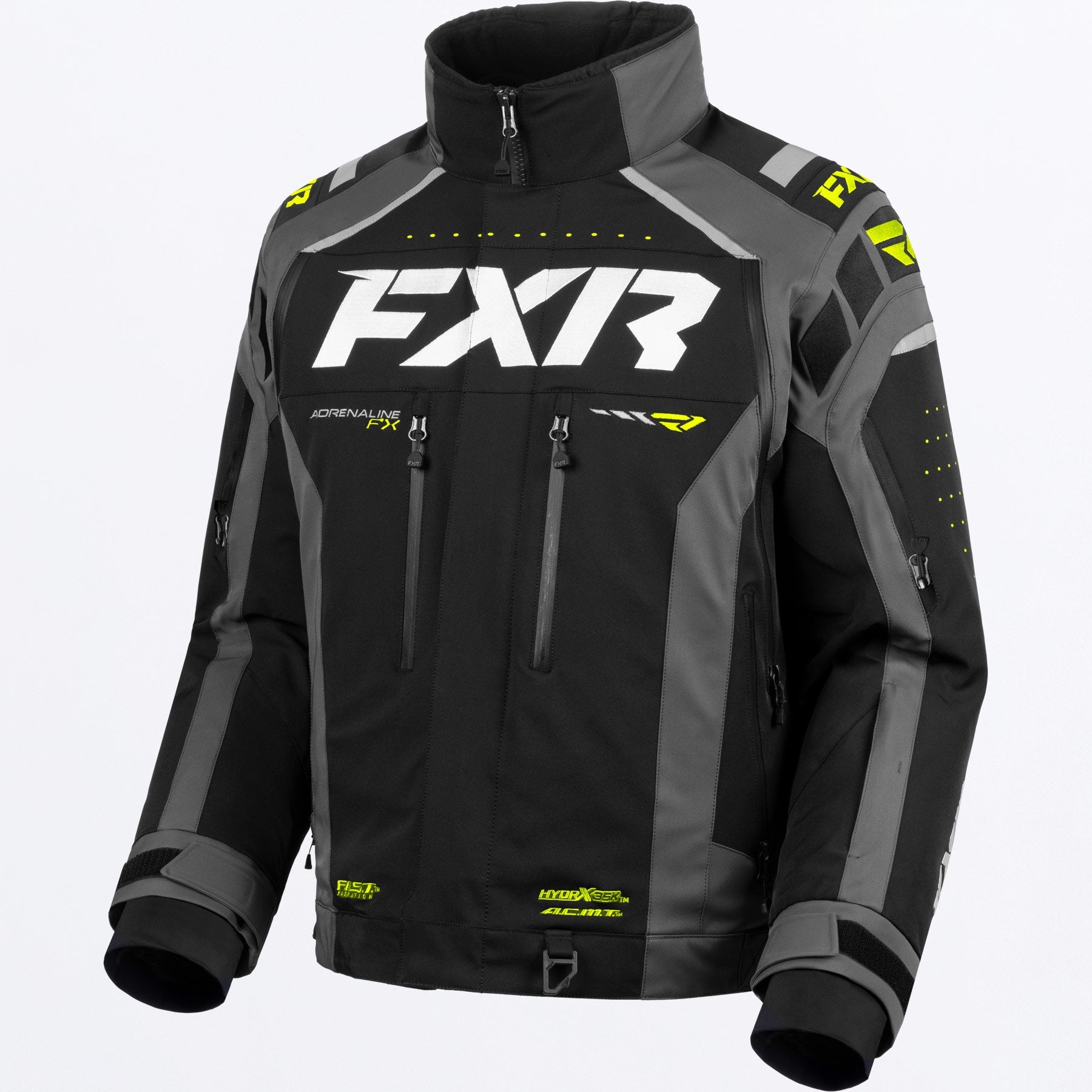 MAdrenalineFX2-in-1_Jacket_BlackCharHiVis_SKU_260061-_1065_Front