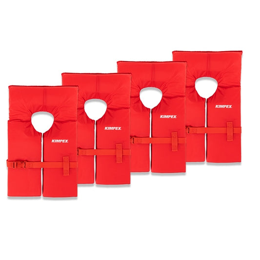 Kimpex Set of 4 Keyhole Life Jacket