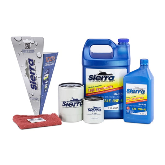 Sierra Oil Change Kit, Volvo Penta 10W-40 10W40