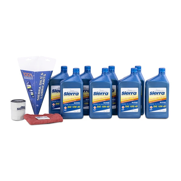 Sierra Oil Change Kit, Suzuki 10W-40 10W40