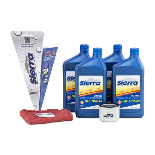 Sierra Oil Change Kit, Suzuki DF25-60A 10W40